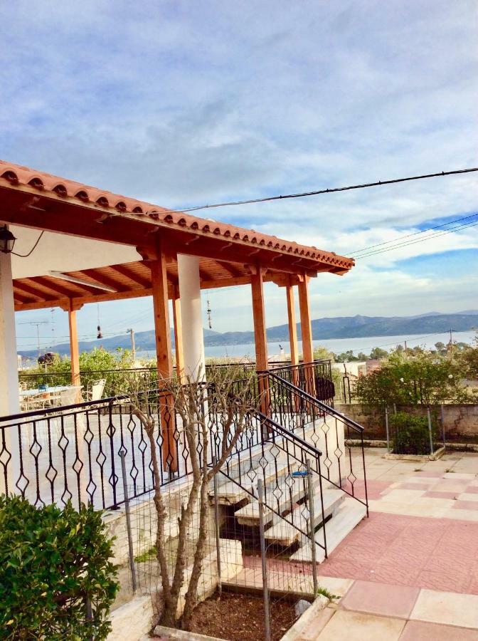 Sea View Countryside Home Near Athen Exterior foto