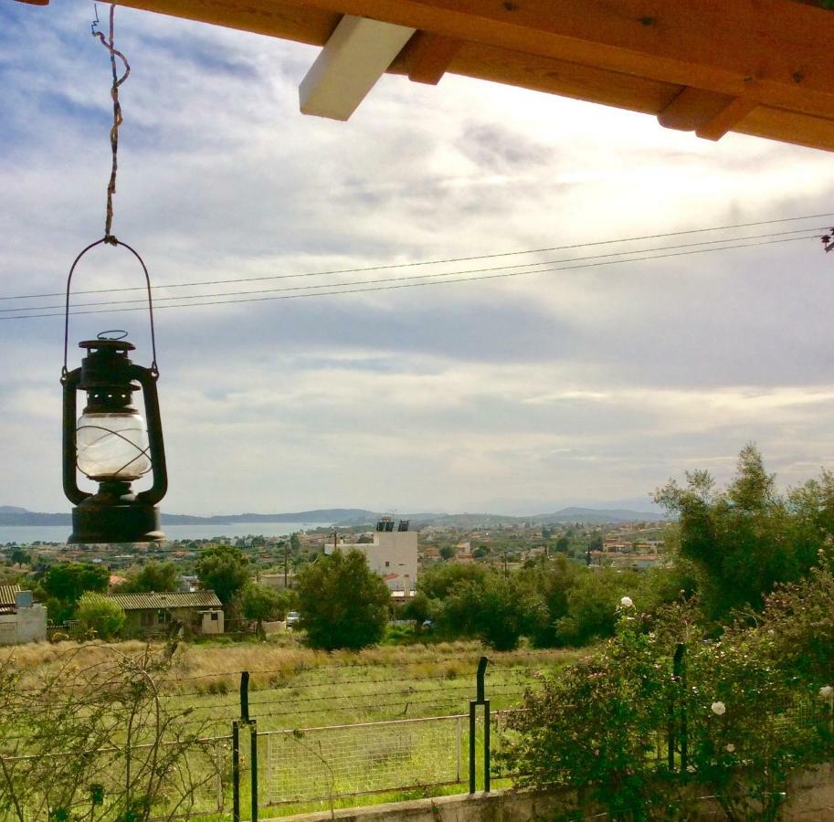 Sea View Countryside Home Near Athen Exterior foto
